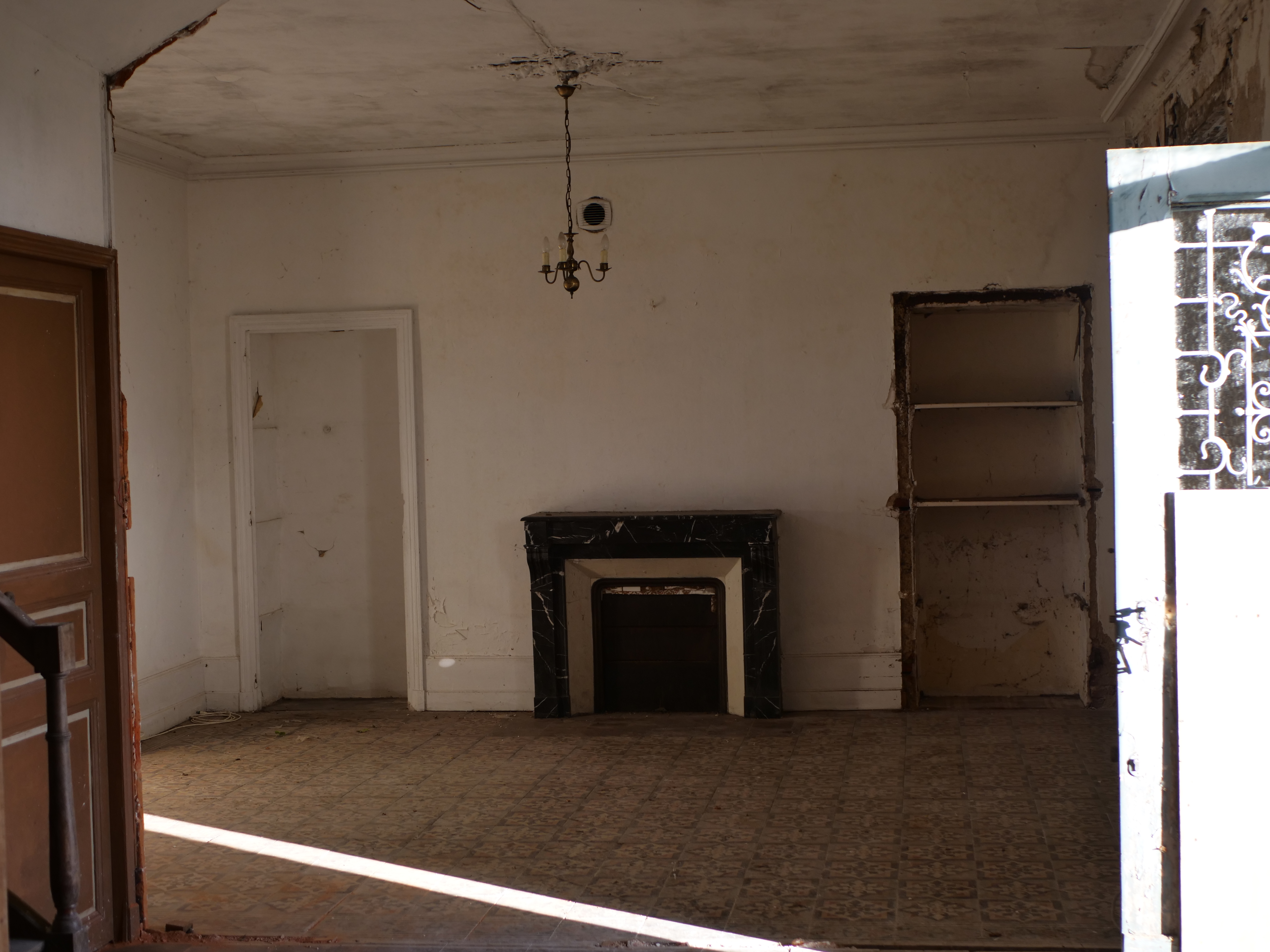 Salon avant les travaux